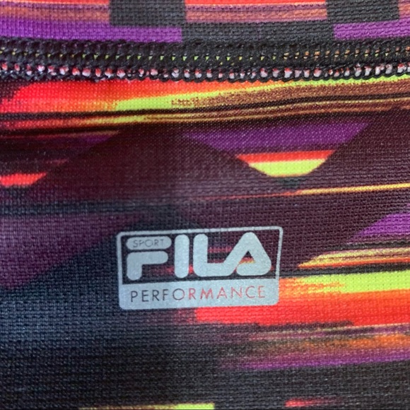 Fila Sport Multi Color Pullover Long Sleeves Small - Picture 4 of 7